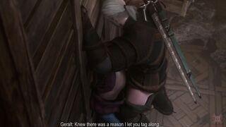 Geralt destroyed in the wall gay anal wet messy