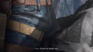 Ghost Soap in CoD Missionary Ass Fucked Raw