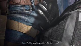 Ghost Soap in CoD Missionary Ass Fucked Raw