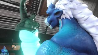 Cock hungry druth bomber grows throbbing furry cock in hungry animation