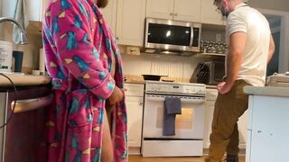 Bear gets caught stroking in front of maintenance man
