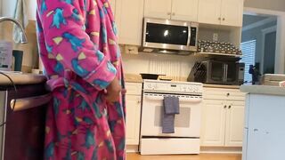 Bear gets caught stroking in front of maintenance man