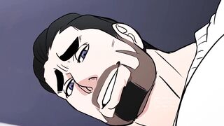 Filling His Position stuffed by BBC black bull raw ass creampie