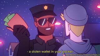 BBC cop destroys anal virgin cop busts huge load inside tight hole