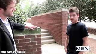 Pervy Professor Gets Destroyed By a Rough Hunk Twink