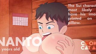 Twink threesome for Valentine's Day cartoon hentai gay yaoi