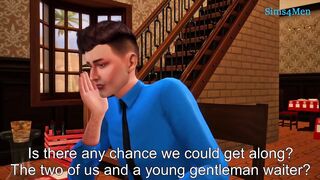 Forgot Wallet Rough Twink Daddies Take Over SIMS 4 Threesome