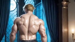 Big juicy blond boys stuffed in 3D gay hentai compilation