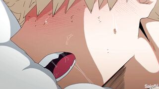 Kirishima x Bakugou 1: Bareback Creampie Anal Gay Anime
