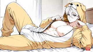 Nagi Reaper Destroyed raw gay cartoon 3D twink cumshot