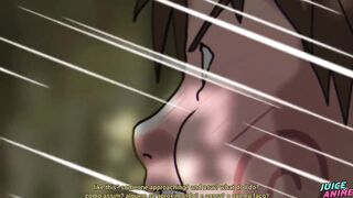 Chubby Choji’s Fat Ass Gets Destroyed By Straight Friends Naruto & Kiba Hardcore Rough Gay Sex