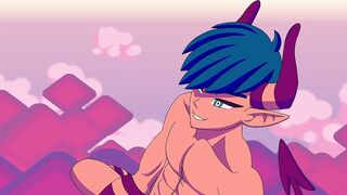 Massimo vs Inicka raw anime yaoi gay docking cum fantasy