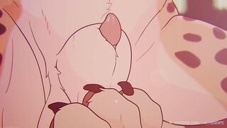 Kim the Slutty Cheetah gets railed raw in furry gay animation teaser