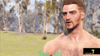 Beefy general destroys twinks bareback in military camp