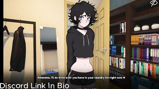 femboy roommate gets stuffed full of hard cum ruin missionary creampie blowjob