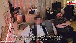 Straight Latino Muscle Guy First Time Anal with Security Guard Threesome