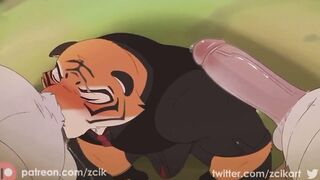 Furry gay hentai gushing blowjob animation destroyed