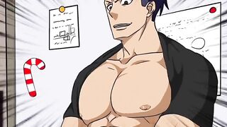 Hard fuck in the classroom makes him moan like a bitch