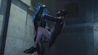 Gay Hunter G gets monster masked raw top cumshot animation parody