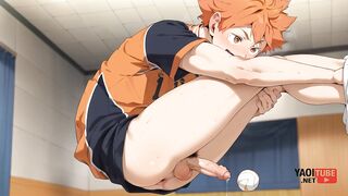 Hinata’s Twink Gush YAOI haul raw sloppy hentai anime fuck