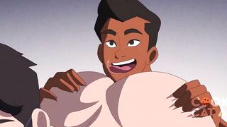 Twink Top Destroyed by Hunk Roommate’s Monster Load