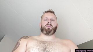 POV You Meet a Deep Voice Daddy in His Hotel Room After He Showers - Cumshot Jerk Off Dirty Talk