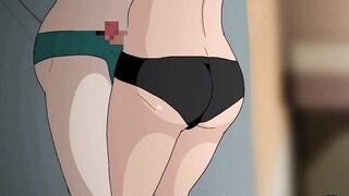 Gay Bara Yaoi anime boyfriends ruined with hot kisses and passionate sex