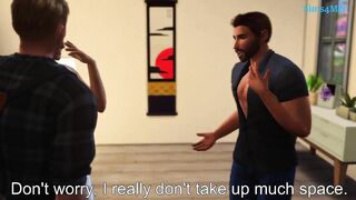 Daddy's friend seduces me raw with bulging monster cock