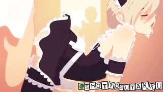Trap hentai ruins the cute femboy with thick creampie