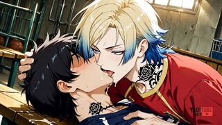 Blue Lock Yaoi Michael Kaiser Raw Twink Gangbang 3D Hentai