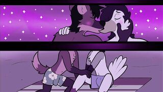 Starlit First Time furry gay animation blowjob anal missionary beach cum together