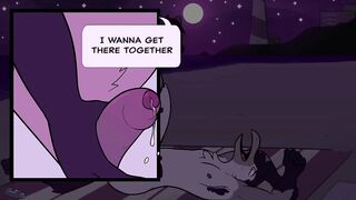Starlit First Time furry gay animation blowjob anal missionary beach cum together