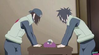 Naruto and Sasuke fucking very tasty yaoi yuri hentai