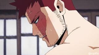 Endeavor X Hawks 2 raw twink muscle daddy greedy ass takes big cock