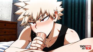 Bakugou Katsuki gets absolutely destroyed in this raw gay yaoi collection