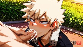 Bakugou Katsuki gets absolutely destroyed in this raw gay yaoi collection