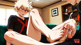 Bakugou Katsuki gets absolutely destroyed in this raw gay yaoi collection