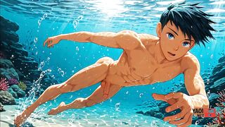 Camp Buddy Natsumi leaks raw gay Asian twinks creampie threesome