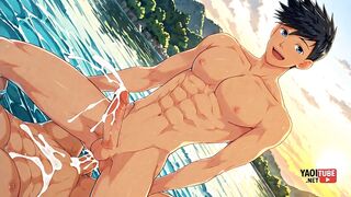 Camp Buddy Natsumi leaks raw gay Asian twinks creampie threesome