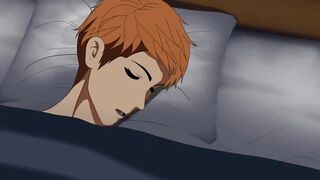 Bear Daddy ruins Christian twink sniffing his stinky underwear raw anime bareback