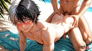 Wind Breaker Yaoi Sakura Haruka raw sloppy creampie collection