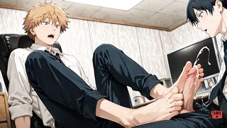 Denji and Aki raw gay chainsaw fucking hentai 3d hd uncensored
