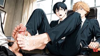 Denji and Aki raw gay chainsaw fucking hentai 3d hd uncensored