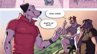 Furry Femboy Squeals As College Frat Gang Violates Him Raw