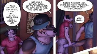 Furry Femboy Squeals As College Frat Gang Violates Him Raw