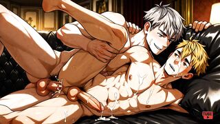 Haikyuu Yaoi Atsumu x Osamu Twink Pairing 3D Creampie Uncensored