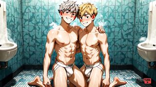 Haikyuu Yaoi Atsumu x Osamu Twink Pairing 3D Creampie Uncensored