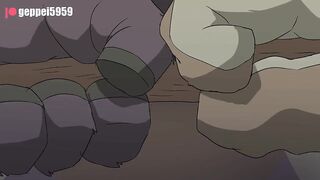 Dirrty swordman gets ass plowed in gay furry animation