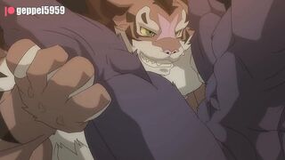 Dirrty swordman gets ass plowed in gay furry animation