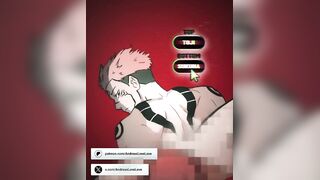 Gojo X Sukuna X Toji brutal gangbanged in raw animated hentai